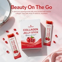 OEM AegleWell Collagen Jelly Stick, formule de peptides de collagène marin, soutient la santé de la peau, des cheveux et des ongles, complément alimentaire beauté