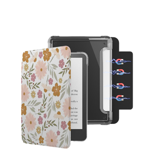 Funda Protectora Magnética Personalizada Tipo Soporte para Tablet <span class=keywords><strong>Kindle</strong></span> de 7 Pulgadas, de Cuero PU, Resistente a Golpes y Polvo, para <span class=keywords><strong>Kindle</strong></span> de 12.ª Generación - Product Image 1