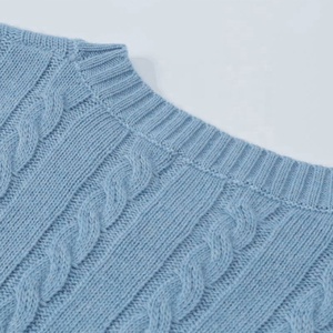 Suéteres de punto para hombre, de algodón y lana, con cuello redondo y trenzado, estilo casual, <span class=keywords><strong>Ralph</strong></span> <span class=keywords><strong>Lauren</strong></span>, RL <span class=keywords><strong>Polo</strong></span>, personalizados - Product Image 3