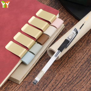 RTS dergisi planlayıcısı dizüstü Metal kalem klip oyma PU deri kalem döngü tutucu kol notebooklar için dergisi planlayıcısı - Product Image 1