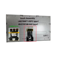 Layar LCD Sentuh Original Baru 27 Inch MV270FHM N42 LM270WF7 SSF2 Pengganti Perakitan untuk Dell I7710-79 untuk Panel Layar HP AIO