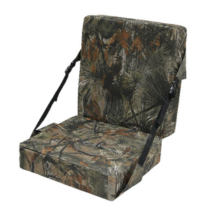 Heated Seat <b>Cushion</b> With Backrest Camouflage Foldable Outdoor Camping USB Powered Adjustable Temperature Control - Product Image 5