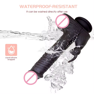 Bestseller in Europa neuer elektrischer großer Dildo vibrationsheizung teleskopischer weiblicher Penis weiblicher Sex großer Dildo Großhandel - Product Image 5