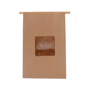 Gıda sınıfı kağıt pencere kahverengi kağıt kabarcık çanta üretiminde uzmanlaşmış dürüst üreticileri