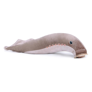 Peluche Realistico di Anguilla con Bocca e Occhi in Plastica, Marrone, Ultra Morbido, Imbottito in Cotone PP, Regalo Divertente per Bambini e Adulti - Product Image 1