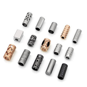 Capuchon de maillot de bain à bout de cordon en métal Bouchon de vêtement à bout métallique Accessoires de veste à capuche Extrémités de cordon pour sweat à capuche - Product Image 3