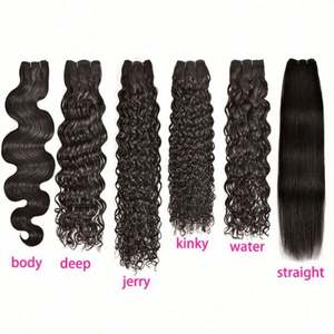 Amygirl Vente en gros, cheveux humains vierges naturels de qualité 10A, brins de cheveux péruviens, cambodgiens, brésiliens, bouclés crépus, 100% - Product Image 5