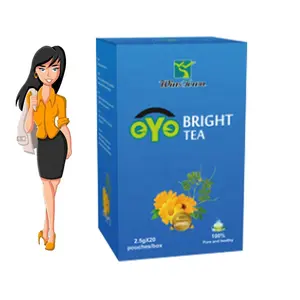 自有品牌眼部护理茶包温斯顿工厂批发天然有机药草茶用于明亮的眼睛明亮的茶