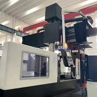 Centre d'usinage à cinq faces de type portique GMC2560, machine de fraisage CNC à 3/4/5 axes