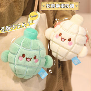 Cojín de Peluche con Forma de <span class=keywords><strong>Granada</strong></span> de Dibujos Animados, Juguete de Peluche, Figura de <span class=keywords><strong>Granada</strong></span>, Cojín de <span class=keywords><strong>Granada</strong></span>, Colgante para Llavero - Product Image 5