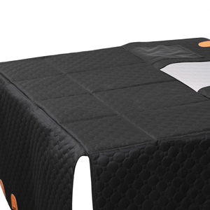 Nuevo impermeable 8 Uds fondo duro asiento trasero del coche alfombrilla cubierta coche accesorios para mascotas funda de asiento para perros hamaca de coche para mascotas - Product Image 2