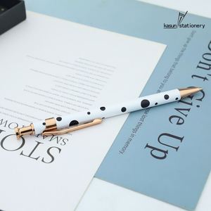 Stylo bille personnalisé à transfert thermique, motif sur mesure, en métal, idéal pour cadeau, avec mécanisme clic – Vente chaude - Product Image 4