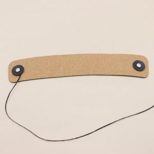 Manicotto Protettivo <span class=keywords><strong>per</strong></span> Tazza da Campeggio Personalizzabile con Logo, in Pelle, Regolabile, Isolante Termico, Effetto Legno Morbido - Product Image 6