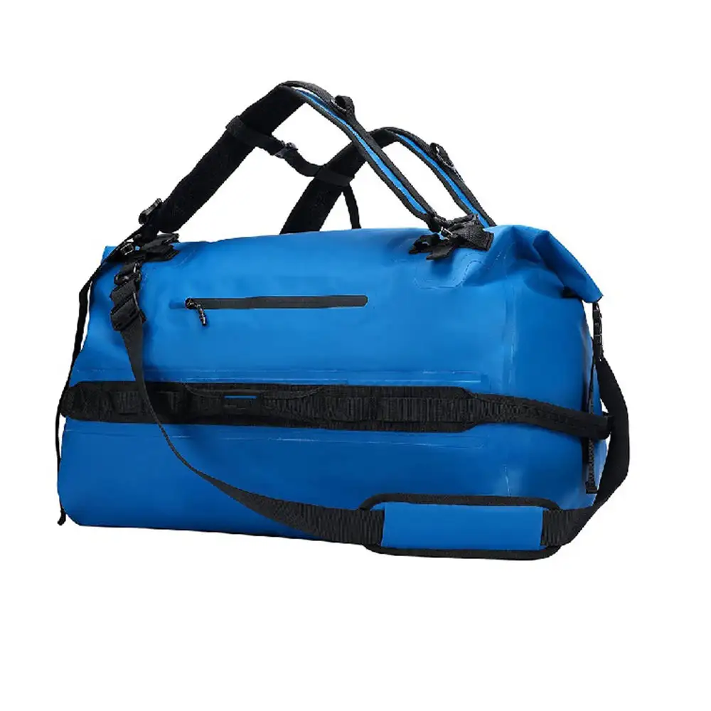Amostra grátis de mochila de mochila rolante à prova d'água, mochila seca para caiaque, rafting, barco, natação, acampamento, viagens