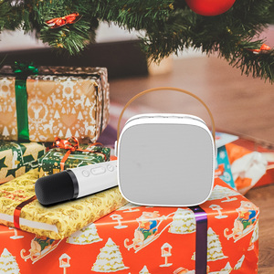 ลำโพงพกพา <span class=keywords><strong>Fifine</strong></span> E1 ของขวัญคริสต์มาส ลำโพงปาร์ตี้ 4 in 1 ไมโครโฟนคาราโอเกะไร้สาย ไมโครโฟนคาราโอเกะขนาดเล็กพร้อมลำโพง - Product Image 6