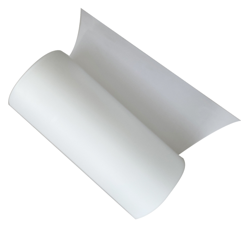 China Supply High Quality White Transfer Film Durable High Adhesive PET Transfer Paper for Sale