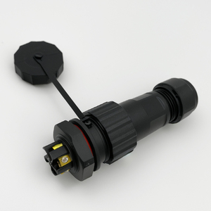 IP68 Đen hàng không nối bảng điều khiển cài đặt hàn cáp điện nối cắm nam và nữ ổ cắm - Product Image 6