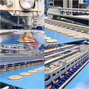 High Efficiency Automatic Dorayaki Production Line/ Dorayaki Pancake Machine/ Small Dorayaki Pancake Making Machine