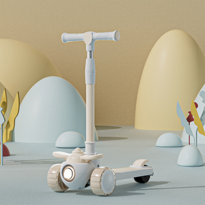 Scooter pour enfants de 5 à 12 ans Jouet <span class=keywords><strong>en</strong></span> plastique léger Sports de plein air Équitation - Product Image 3