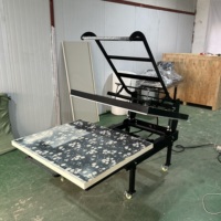 Presse à chaud industrielle 40x48 pouces (100x120 cm) manuelle grand format pour sublimation textile