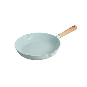 Customized Maifan Stone Non-Stick Frying Pan Round Flat Bottom Multi-Functional Smokeless Hand Wash Only - Product Image 3