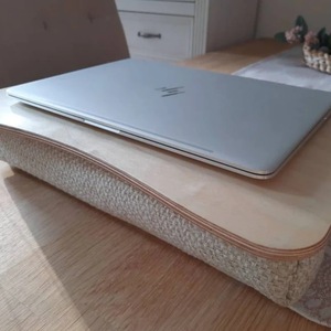 Almohada de escritorio de madera para portátil, 45x33cm, bandeja portátil de madera maciza para portátiles - Product Image 2