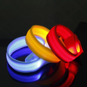 Nouvel An Fête Musique Concert LED Clignotant Lumière Bracelet Heureux Adulte Bracelets pour Ramadan Graduation Acclamations Articles - Product Image 4