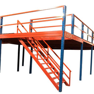 מתלה כבדה מרזאנין מתלה רצפה מזנין לאחסון מחסן - Product Image 6