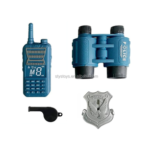 Divertente Set di Giocattoli da Poliziotto con Pistola Giocattolo, Walkie-Talkie e Accessori per Compleanno, Halloween e Natale - Product Image 3