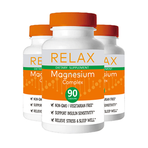Adultes Soutient la sensibilité et Soulage le stress Supplément minéral Complexe de magnésium Capsules végétariennes - Product Image 2