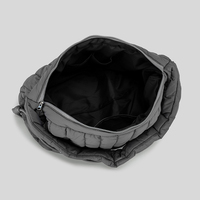 Sac à bandoulière matelassé en nylon durable et coton, sac hobo de créateur, sacs à main de luxe tendance, sac fourre-tout matelassé pour femme