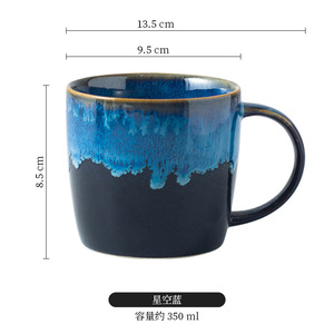 Vente en gros Tasse en céramique rétro transformée au four de style japonais Tasse en céramique créative pour restaurants à domicile et fêtes - Product Image 4