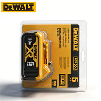 Batterie au lithium DEWALT 20V XR 5.0Ah, batterie industrielle longue durée, adaptée aux outils électriques sans fil, alimentation de secours