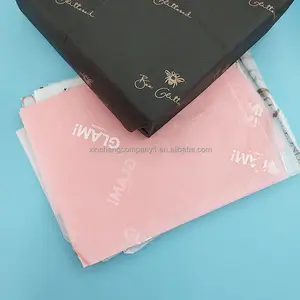 Papel tisú de regalo con logotipo impreso personalizado reciclado, papel para envolver ropa, joyería, zapatos, papel de embalaje para ropa