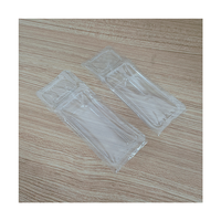 Offre Spéciale PET rectangulaire personnalisé 2 compartiments récipient transparent plateau PET avec couvercle en aluminium plastique