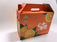 Professionele op maat gemaakte vierkante golfkartonnen fruitgeschenkdoos, duurzaam, dubbelwandig, milieuvriendelijk, geschikt voor gebruik in de landbouw, met embossing