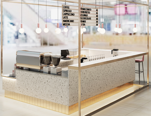 LED chiếu sáng món tráng miệng thực phẩm kiosk bán buôn bánh <span class=keywords><strong>Showcase</strong></span> nhỏ trung tâm mua sắm thực phẩm kiosk thiết kế để bán - Product Image 3