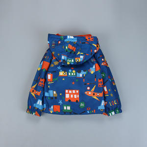 Chaquetas Impermeables Reversibles para Niños, Estilo Bomber, con Estampado Completo, para Ciclismo, Otoño, Venta al Por Mayor en China - Product Image 4