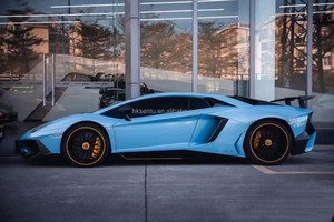 ชุดแต่งตัวถังคาร์บอนไฟเบอร์แบบแห้งสไตล์ LP750 SV สำหรับ Lamborghini Aventador LP700 720 740 อัพเกรดกันชนหน้า-หลังและสปอยเลอร์หลัง - Product Image 4