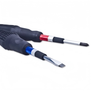 ชุดไขควงความแม่นยำสูง <span class=keywords><strong>ANEX</strong></span> Japan แบบปากแบนและปากแฉก ด้ามจับกันลื่น ทนน้ำมัน - Product Image 3