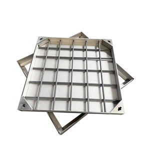 Couverture de trou d'homme invisible en acier inoxydable de nouveau style moderne couverture de puits de renfoncement durable pour Park Villa Wall Road Facili - Product Image 4