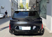 Kit de carrosserie en fibre de carbone sèche style RNG pour BMW XM G09