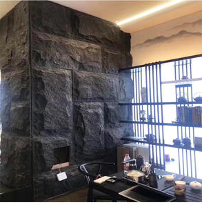 Penjualan langsung dari pabrik batu PU kulit ubin dinding mode dinding Panel dekoratif 3D High-End simulasi semen berongga bata - Product Image 3