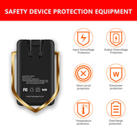 Productos de Venta Caliente 2026: Cargador de Pared Plano USB-C, Enchufe Plegable para EE. UU., Cargadores y Adaptadores de Viaje Delgados de 30W de Carga Rápida para Teléfonos Móviles