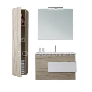 New Design Special Home Bathroom Vanity External Acrylic LED Mirror Bathroom Cabinet