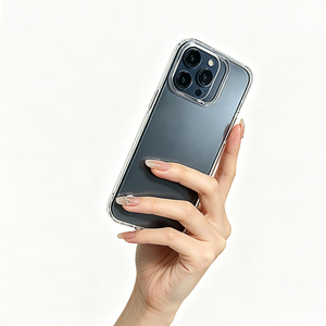 <span class=keywords><strong>Coque</strong></span> de téléphone <span class=keywords><strong>transparente</strong></span> en TPU de luxe, anti-rayures, anti-jaunissement, idéale pour <span class=keywords><strong>iPhone</strong></span> 11 <span class=keywords><strong>12</strong></span> 13 14 15 16 17 Pro Max Plus Air - Product Image 4