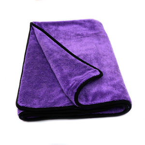 Serviette de séchage à double couche torsadé grise foncé, dimensions 1000x1400gsm, 60x90cm - Product Image 6