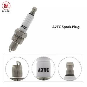 หัวเทียน A7TC สำหรับเครื่องยนต์139F 4จังหวะ,เครื่องพ่นน้ำมันเบนซินหัวแปรงอะไหล่เครื่องตัด50CC 70CC 90CC 110CC <span class=keywords><strong>125CC</strong></span> 150CC <span class=keywords><strong>ATV</strong></span> - Product Image 5