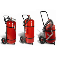 Chariot de Offre Spéciale d'usine 50kg 40% ABC DCP extincteur à roues extincteur