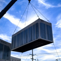 Conteneur de minage Bitcoin Drolin Box 40 pieds à refroidissement par air, site d'hébergement pour 270 S21 Miner avec conception à installation rapide, directement de l'usine
